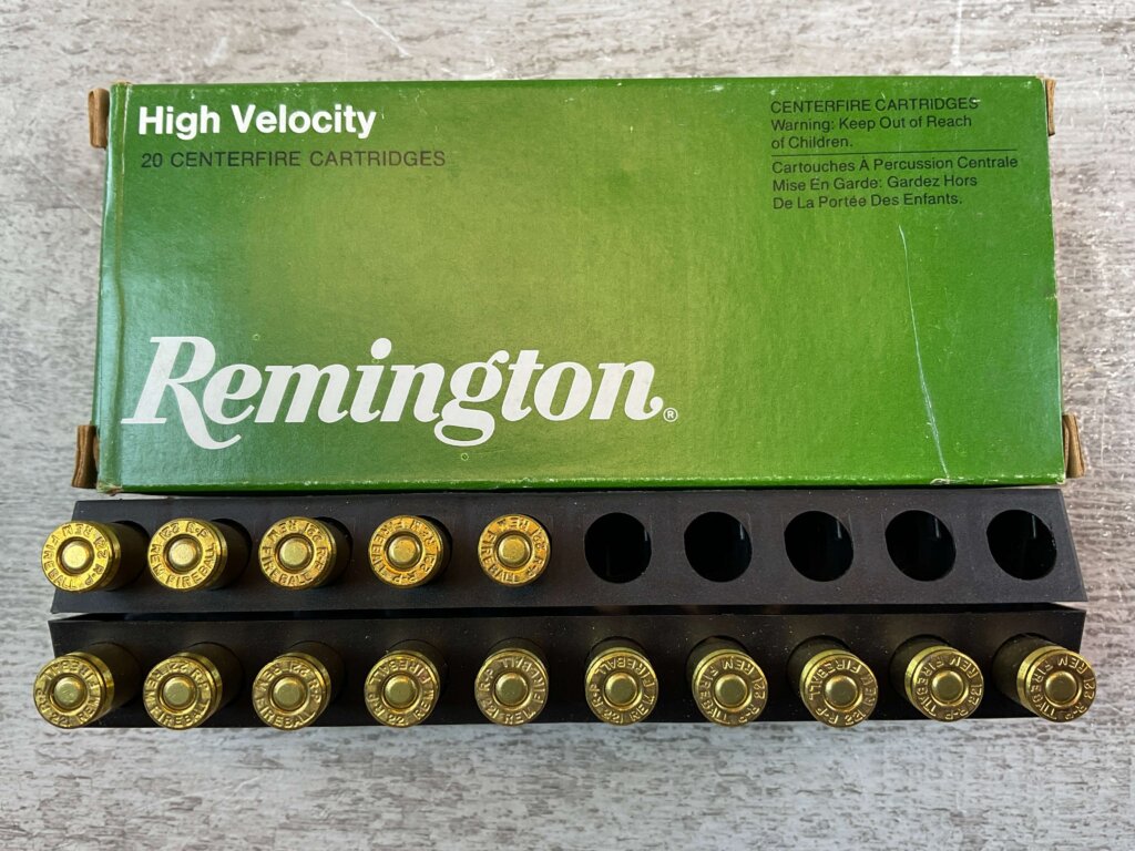REMINGTON 221 REM FIREBALL, 50 GR. PTO SOFT POINT, KLEANBORE PRIMING AMMO, QTY 15 #5-11125