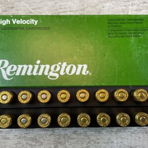 REMINGTON 221 REM FIREBALL, 50 GR. PTO SOFT POINT, KLEANBORE PRIMING AMMO, FULL BOX (QTY 20) #5-11125