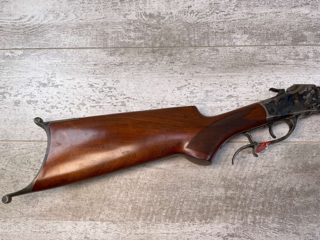 STOEGER UBERTI .45LC SINGLE SHOT LOW WALL RIFLE, JAMES EARL JONES "FAVORITES" COLLECTION #5-11049