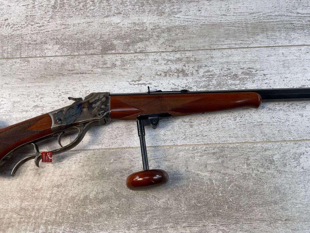 STOEGER UBERTI .45LC SINGLE SHOT LOW WALL RIFLE, JAMES EARL JONES "FAVORITES" COLLECTION #5-11049