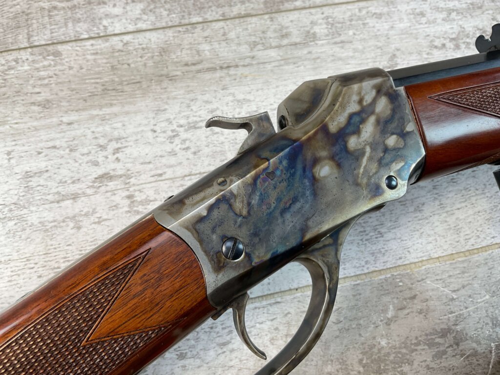 STOEGER UBERTI .45LC SINGLE SHOT LOW WALL RIFLE, JAMES EARL JONES "FAVORITES" COLLECTION #5-11049