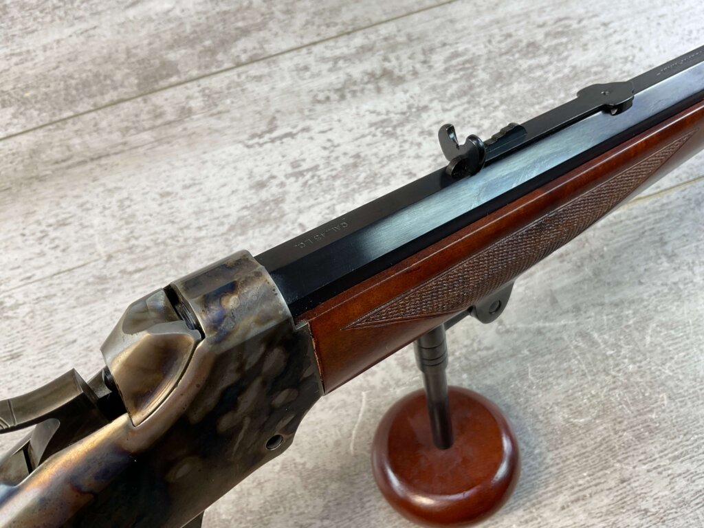 STOEGER UBERTI .45LC SINGLE SHOT LOW WALL RIFLE, JAMES EARL JONES "FAVORITES" COLLECTION #5-11049