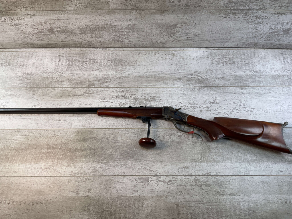 STOEGER UBERTI .45LC SINGLE SHOT LOW WALL RIFLE, JAMES EARL JONES "FAVORITES" COLLECTION #5-11049
