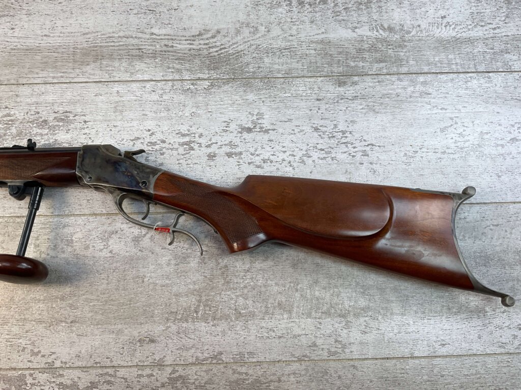 STOEGER UBERTI .45LC SINGLE SHOT LOW WALL RIFLE, JAMES EARL JONES "FAVORITES" COLLECTION #5-11049