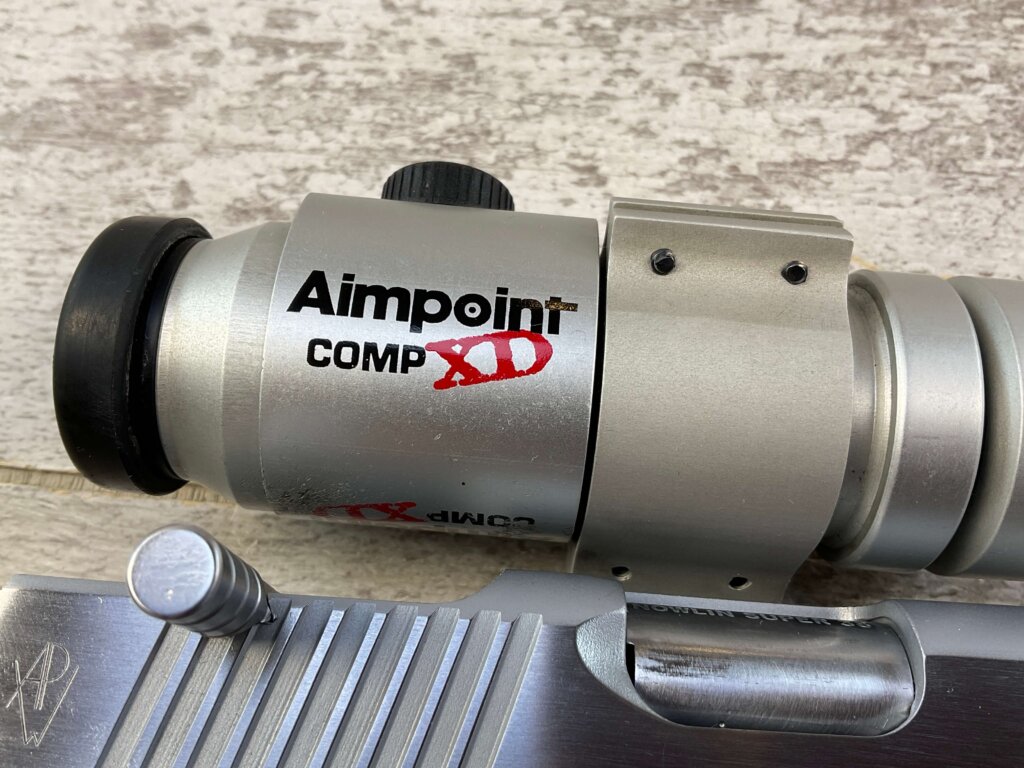 STI CUSTOM BUL M-5 2011 .38 SUPER COMPETITION SEMI AUTO PISTOL, JAMES EARL JONES COLLECTION #5-10905