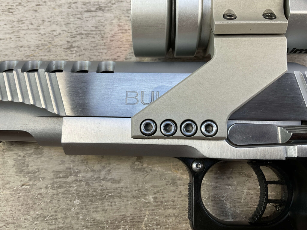 STI CUSTOM BUL M-5 2011 .38 SUPER COMPETITION SEMI AUTO PISTOL, JAMES EARL JONES COLLECTION #5-10905