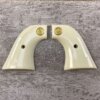 AJAX CUSTOM GRIPS COLT S A ARMY, IVORY POLYMER COLORED GRIPS #5-11610