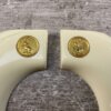 AJAX CUSTOM GRIPS COLT S A ARMY, IVORY POLYMER COLORED GRIPS #5-11610