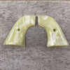 AJAX CUSTOM GRIPS COLT S A ARMY, WHITE PEARLITE COLORED GRIPS #5-11611