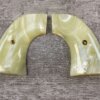 AJAX CUSTOM GRIPS COLT S A ARMY, WHITE PEARLITE COLORED GRIPS #5-11611
