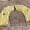 AJAX CUSTOM GRIPS COLT S A ARMY, WHITE PEARLITE COLORED GRIPS #5-11611