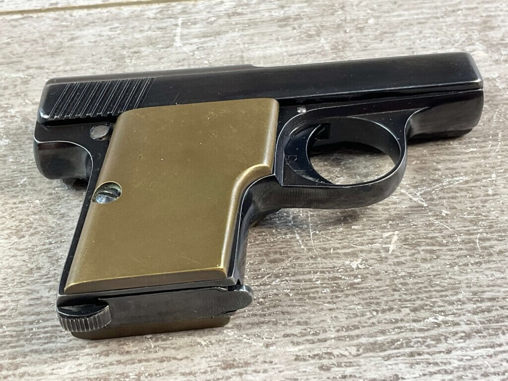 LILIPUT MODEL 1926 .25ACP SEMI AUTO POCKET PISTOL, JAMES EARL JONES COLLECTION, MINTY #5-10908