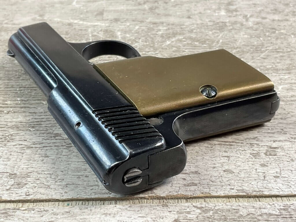 LILIPUT MODEL 1926 .25ACP SEMI AUTO POCKET PISTOL, JAMES EARL JONES COLLECTION, MINTY #5-10908