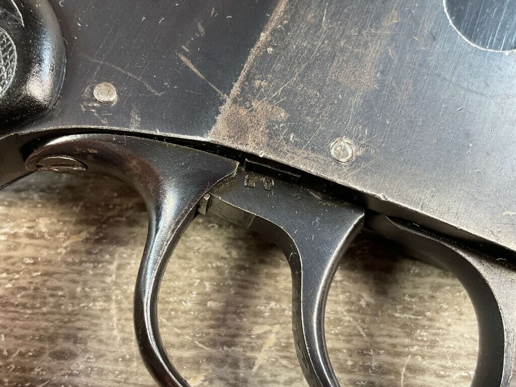 REFORM PISTOLE BREVETE FOUR BARREL .25 ACP PISTOL, JAMES EARL JONES COLLECTION, RARE #5-10909