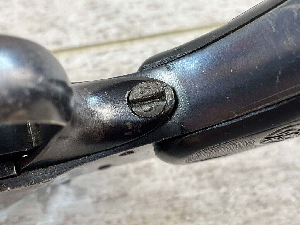 REFORM PISTOLE BREVETE FOUR BARREL .25 ACP PISTOL, JAMES EARL JONES COLLECTION, RARE #5-10909