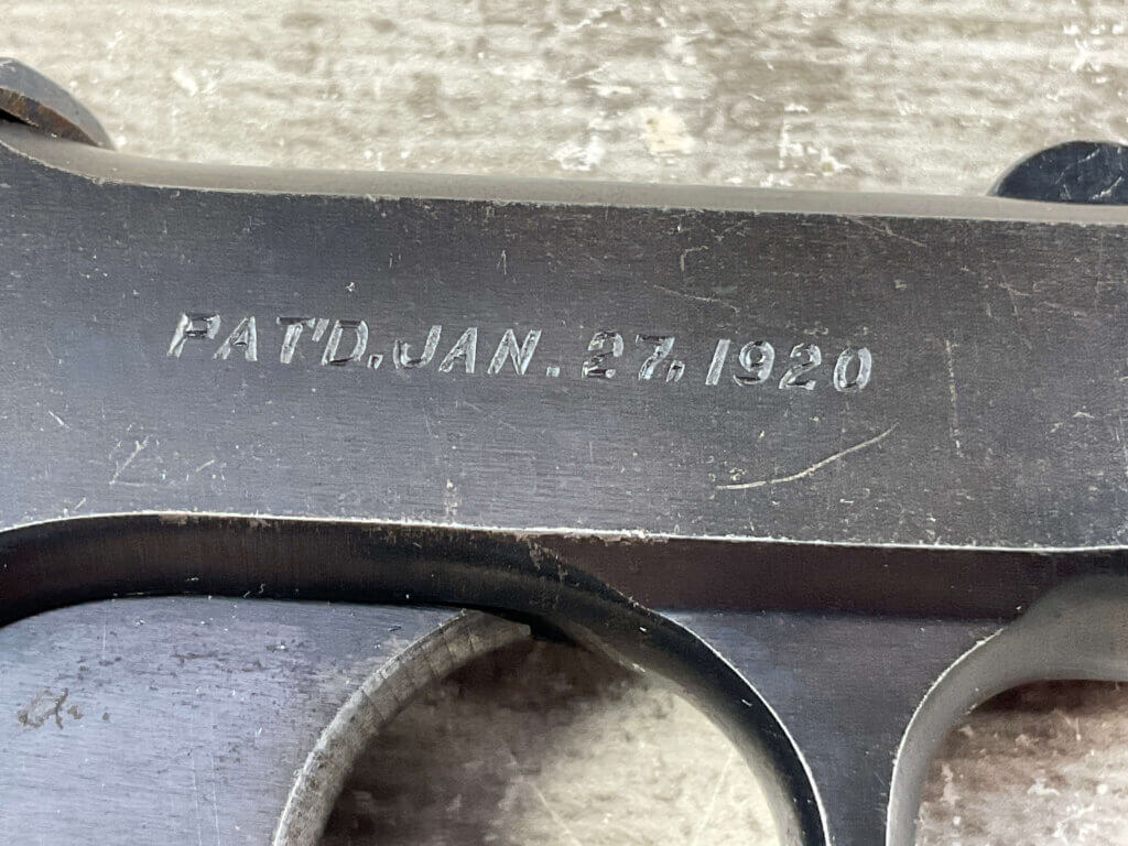 MOSSBERG BROWNIE DERINGER .22LR FOUR BARREL PISTOL, JAMES EARL JONES COLLECTION #5-10910