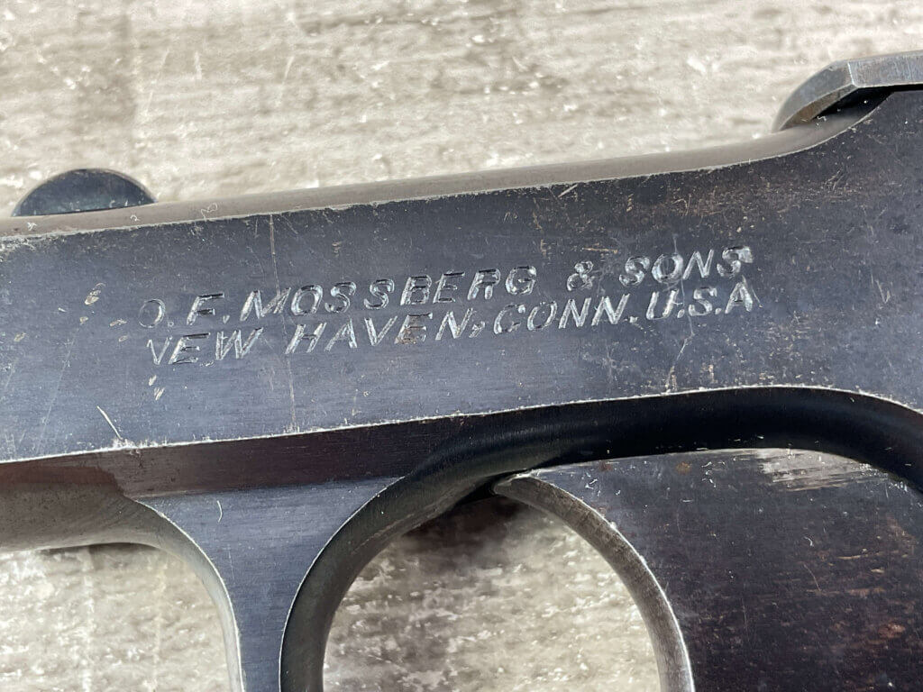 MOSSBERG BROWNIE DERINGER .22LR FOUR BARREL PISTOL, JAMES EARL JONES COLLECTION #5-10910