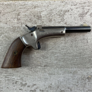 J. STEVENS MODEL 41 TIP UP .22LR SINGLE SHOT PISTOL, JAMES EARL JONES COLLECTION #5-10913